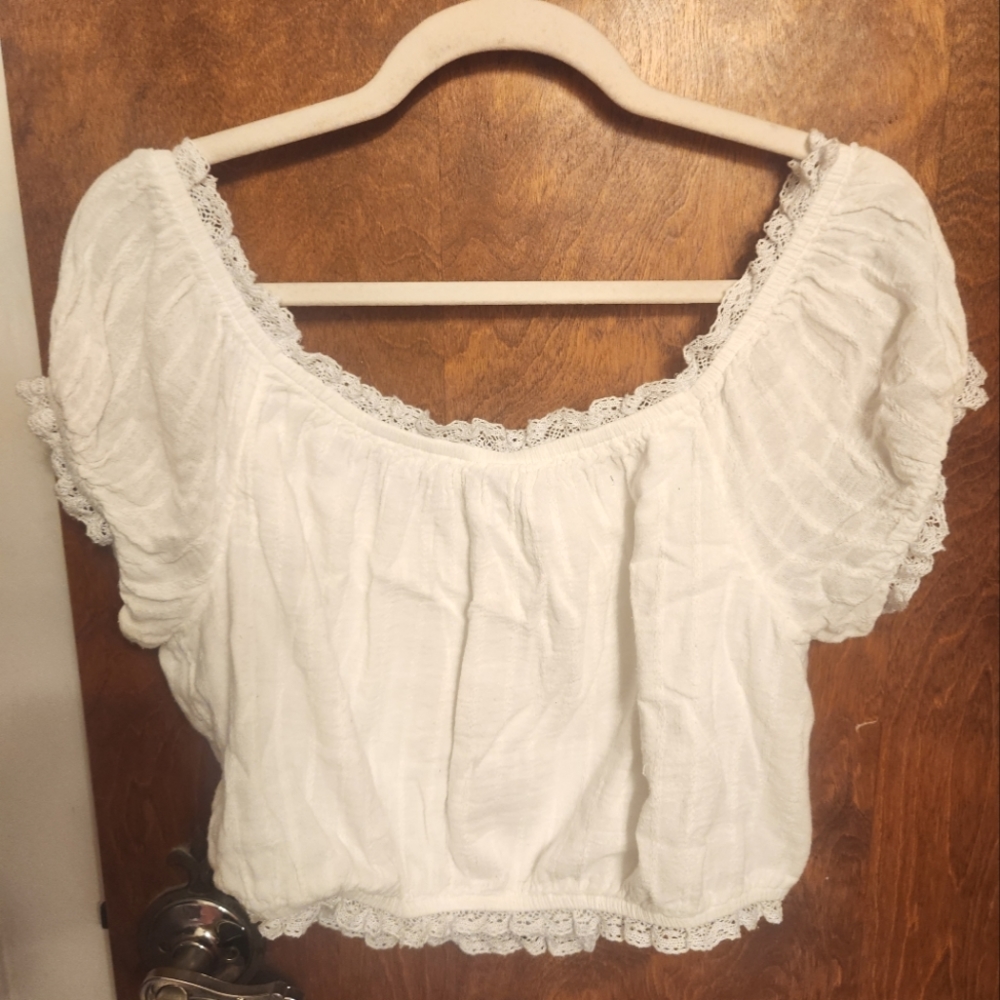 American Eagle Cropped Top